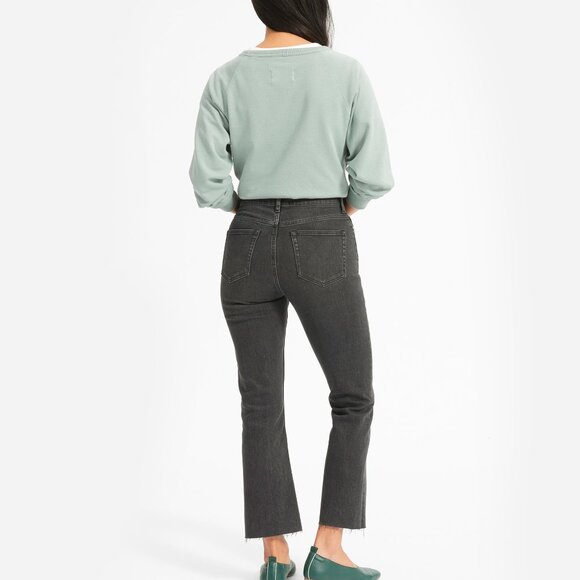 Everlane Kick Crop Jean in Washed Black EUC - Picture 2 of 8